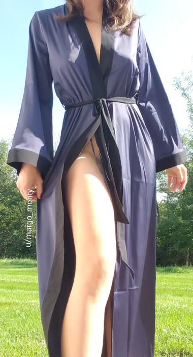 The sunshine feels so nice on my titties! I wonder how long I could sunbathe nude without my neighbors noticing 🤭 [gif] [oc]